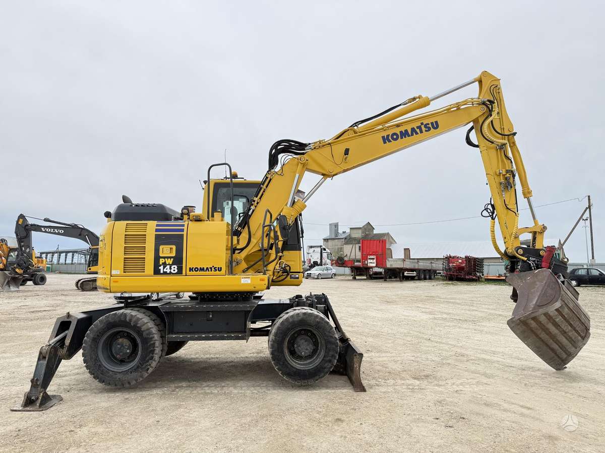 Komatsu PW 148-8 ROTOTILT, экскаваторы