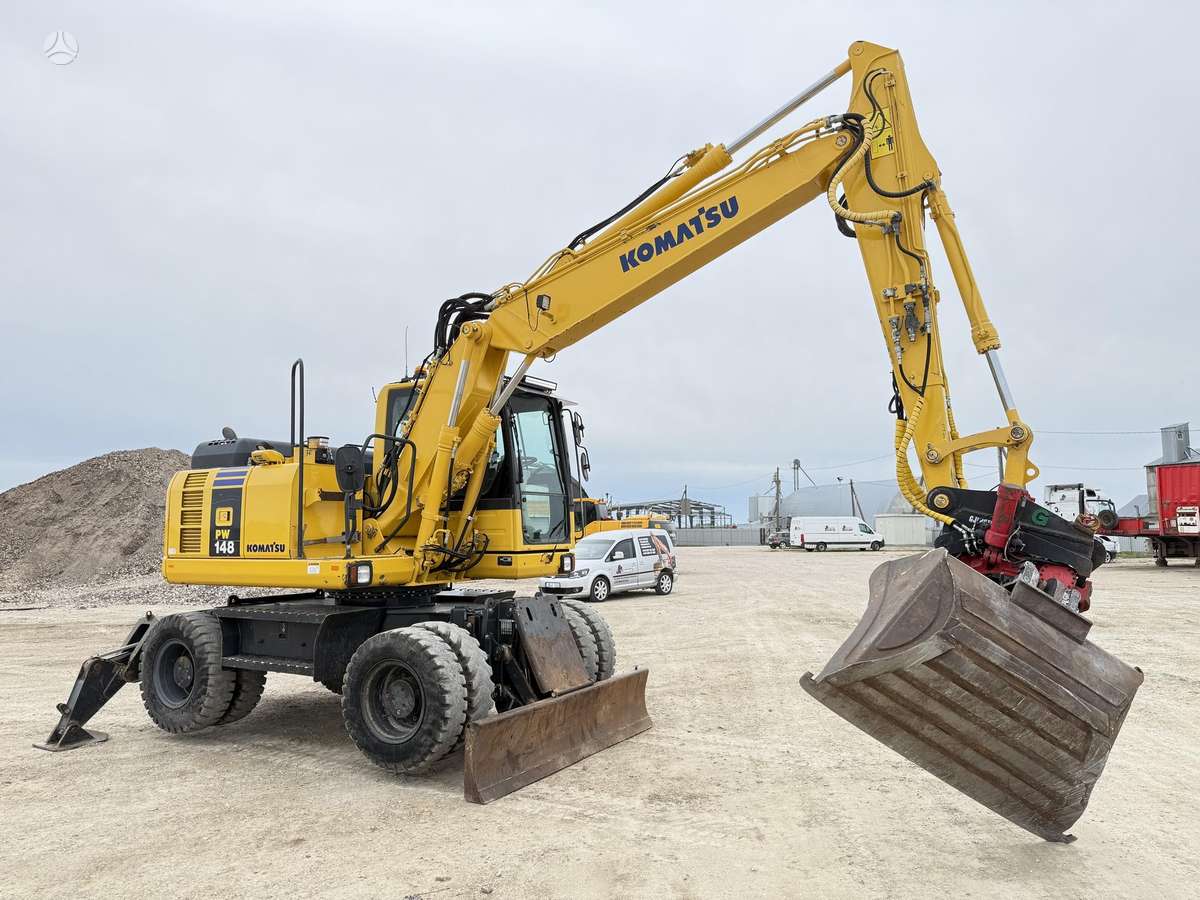 Komatsu PW 148-8 ROTOTILT, экскаваторы