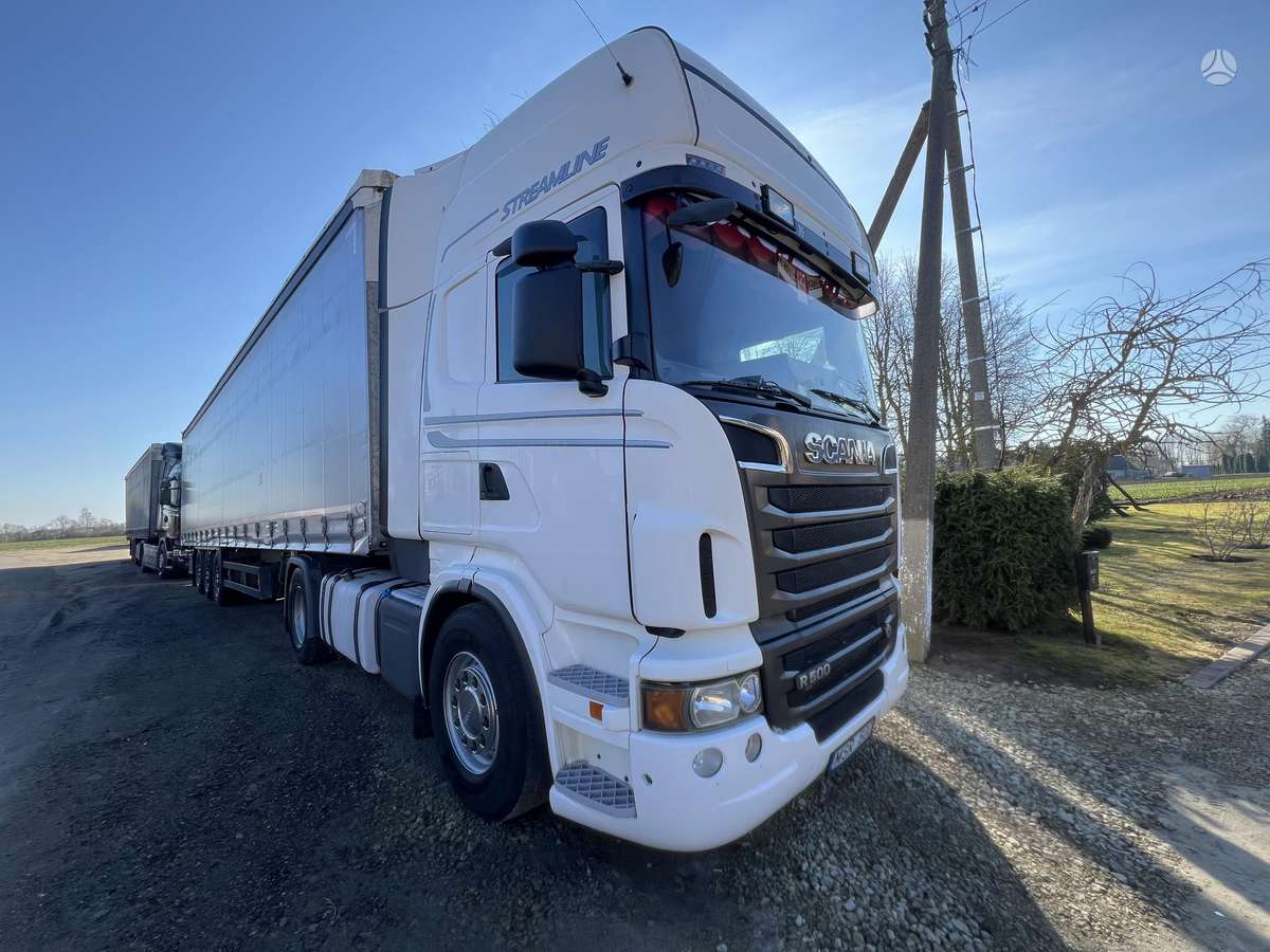 Scania R500 nauja Tec.A., double sleeper