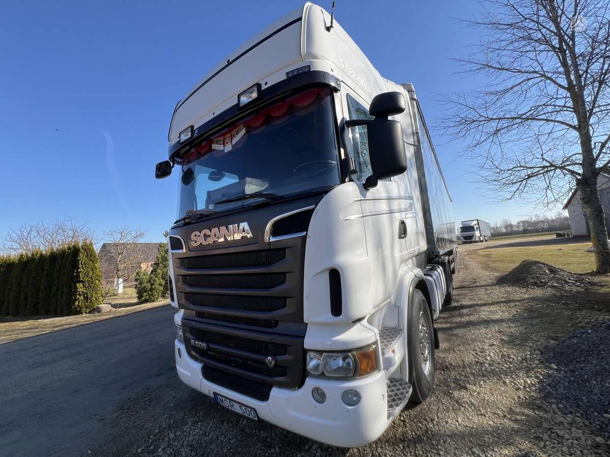 Scania R500 nauja Tec.A., double sleeper