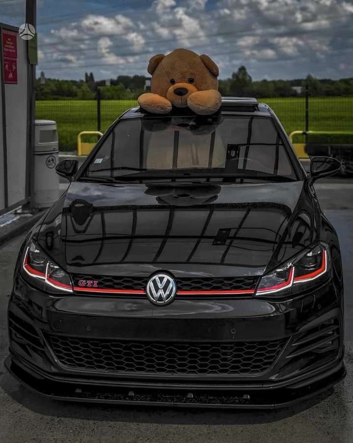 Volkswagen Golf, GTI, lights, front grill