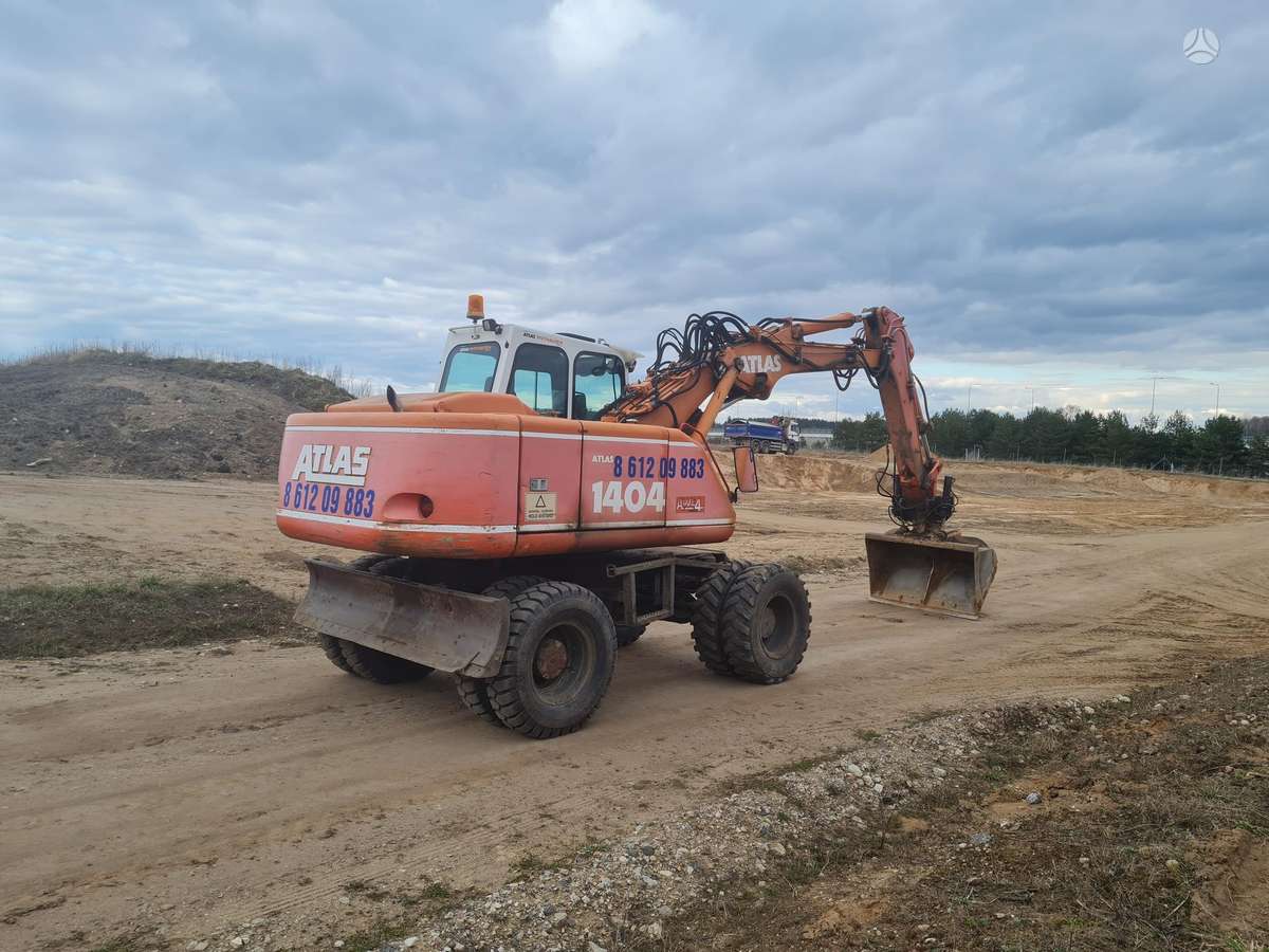 Atlas 1404, экскаваторы