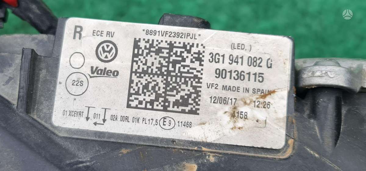 Volkswagen Passat, 3G1941082g