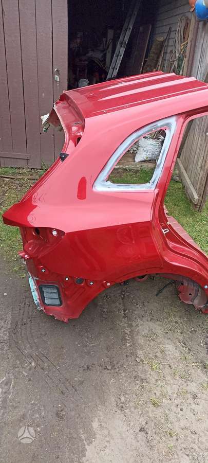 MG ZS kėbulo dalys