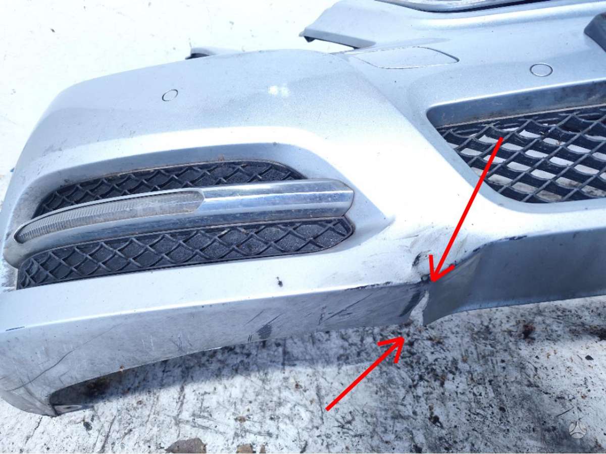 Mercedes-Benz E klasė bumpers