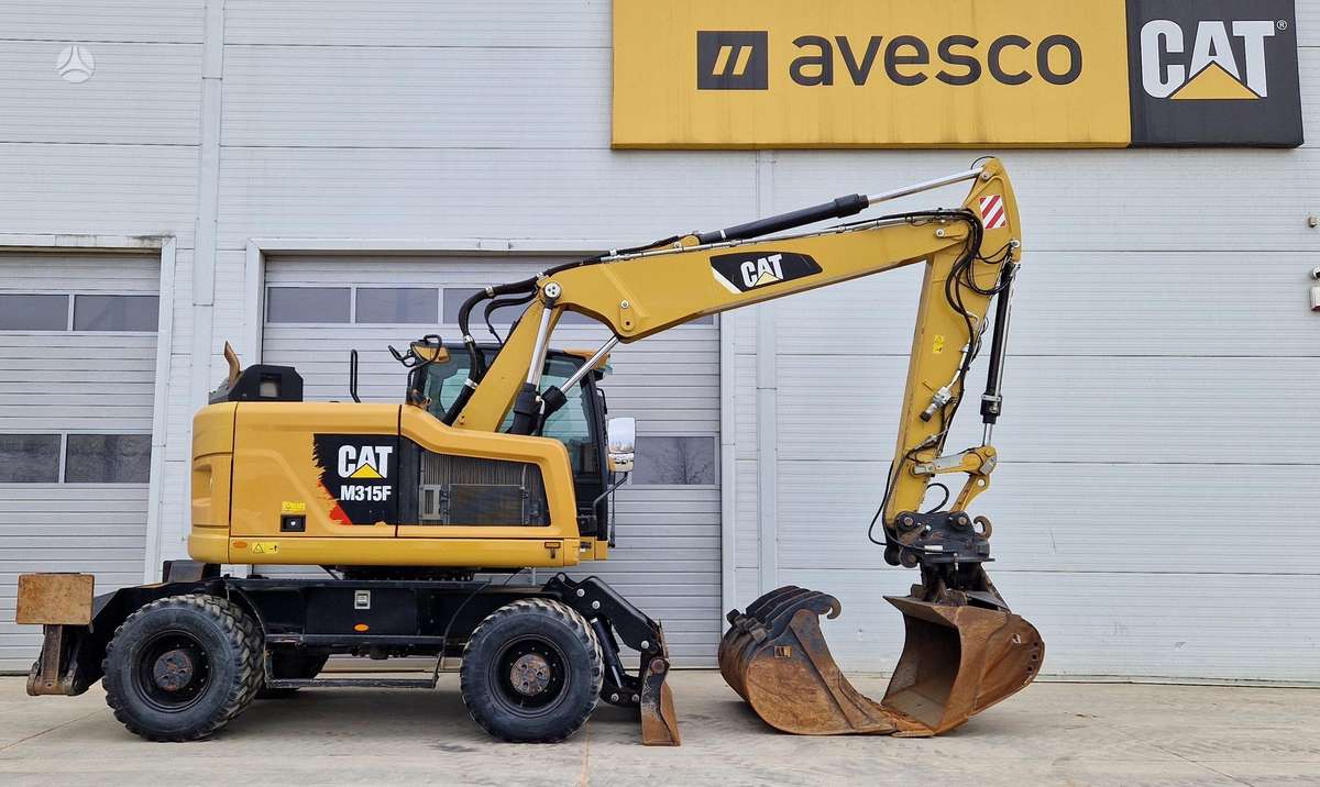 Caterpillar M315F, ekskavatoriai