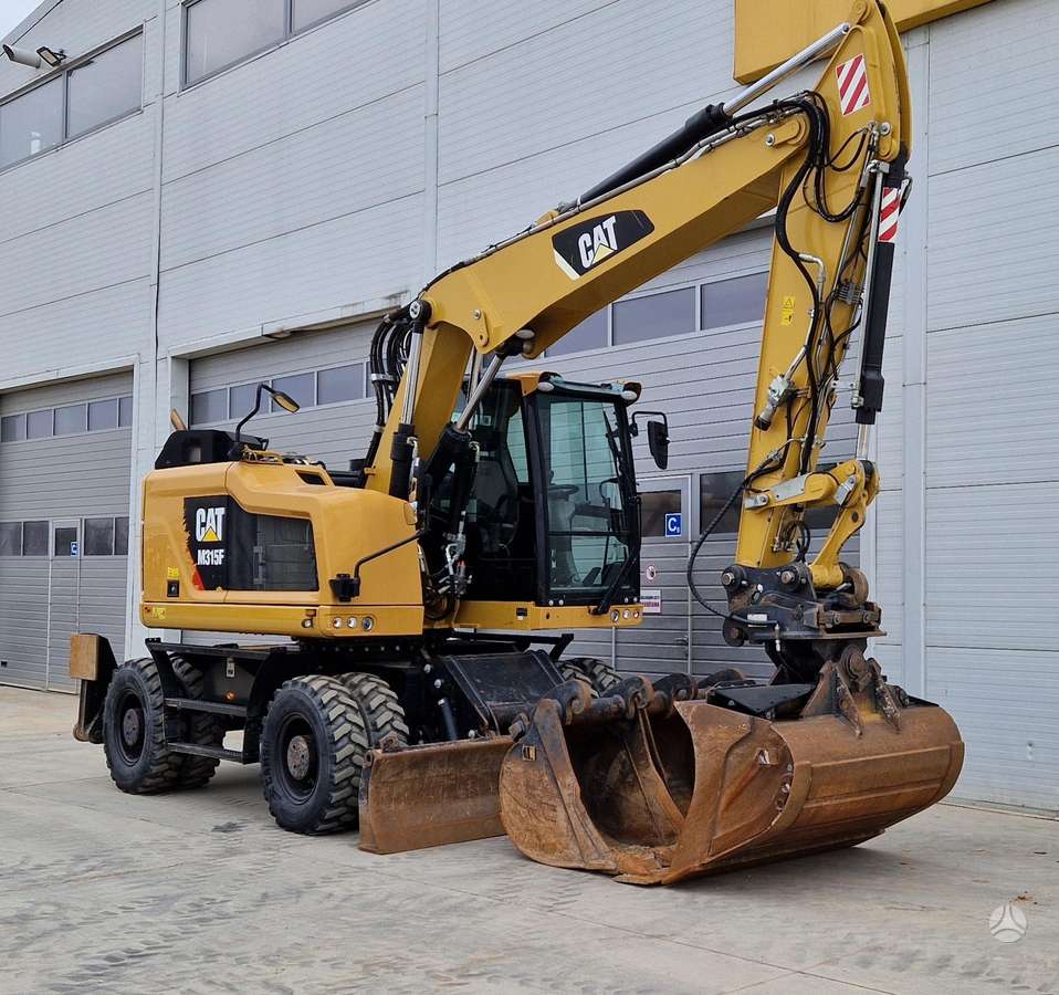 Caterpillar M315F, ekskavatoriai