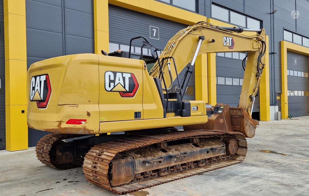 Caterpillar 320, экскаваторы