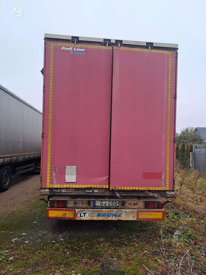 Krone SDP27, curtain / tarpaulin
