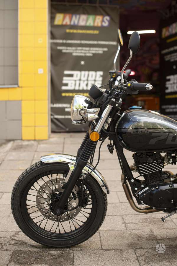 Mash Seventy 125cc, street / classic