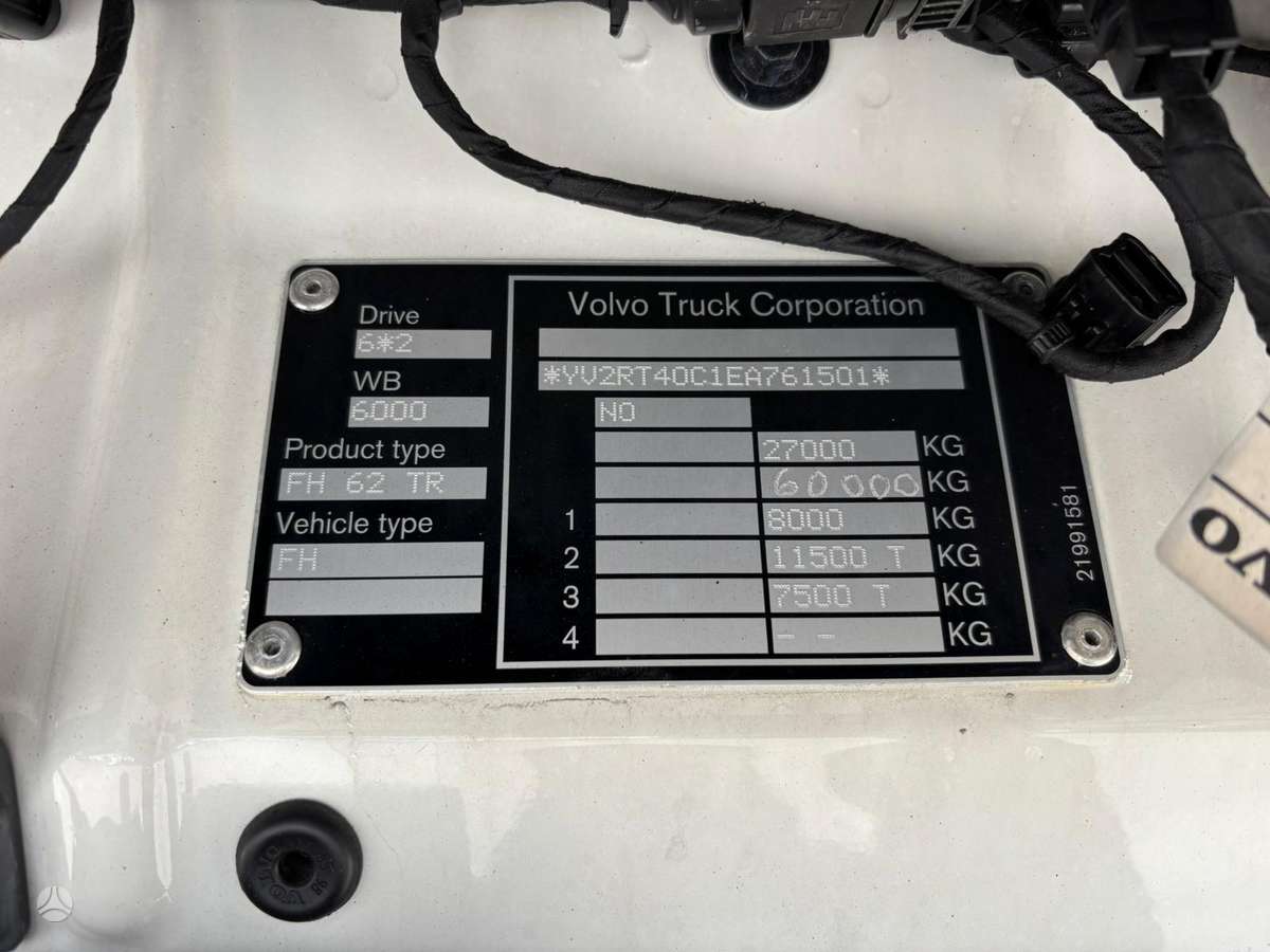 Volvo FH 500 6x2, рефрижераторы