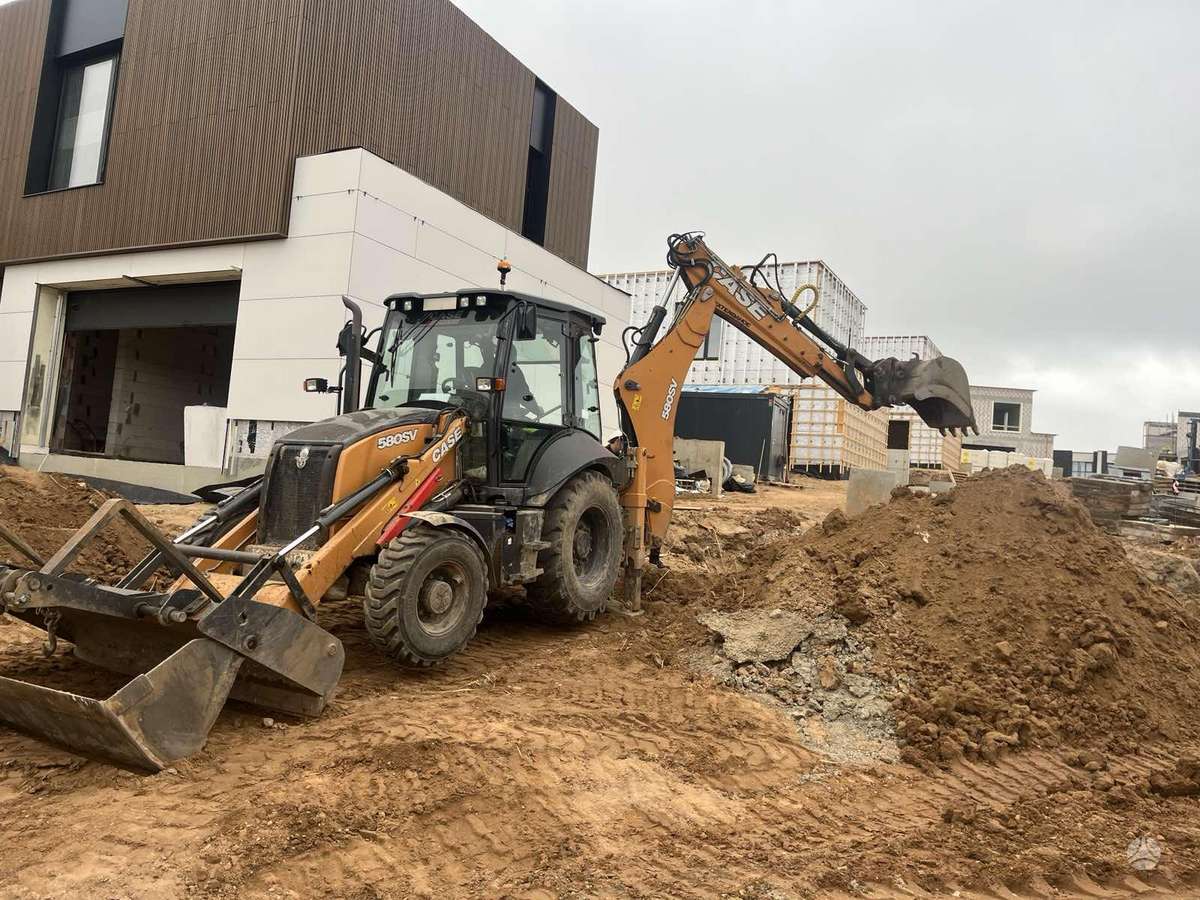 Case 580SV, excavator loader