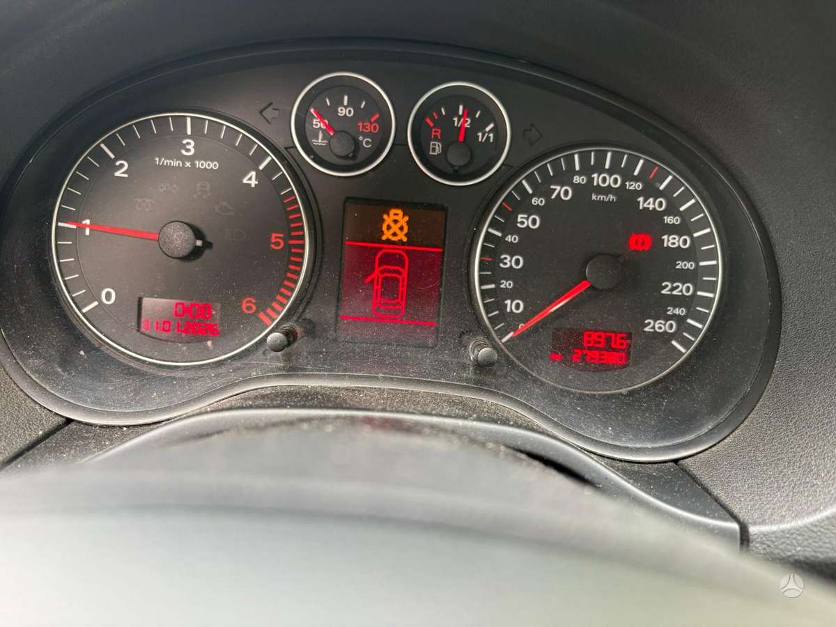 Audi A3 rezerves daļās