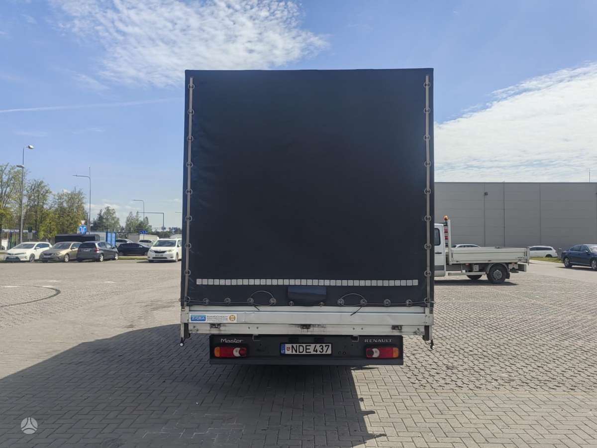 Renault Master, бортовые с тентом