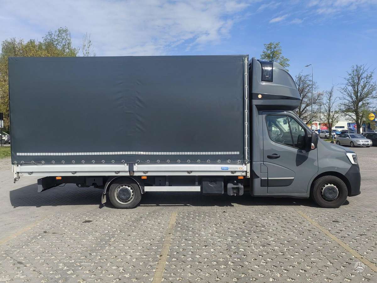 Renault Master, бортовые с тентом