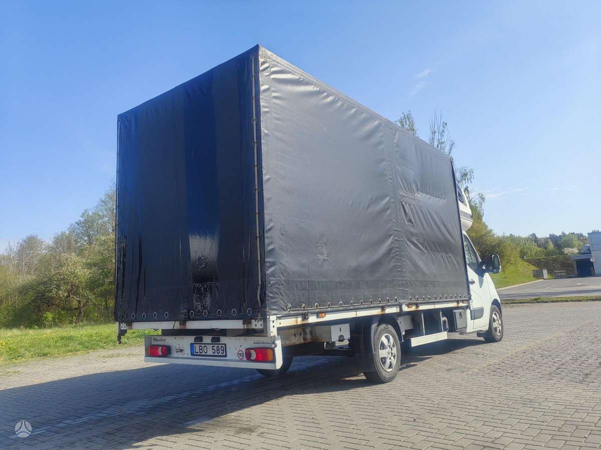 Renault Master, бортовые с тентом