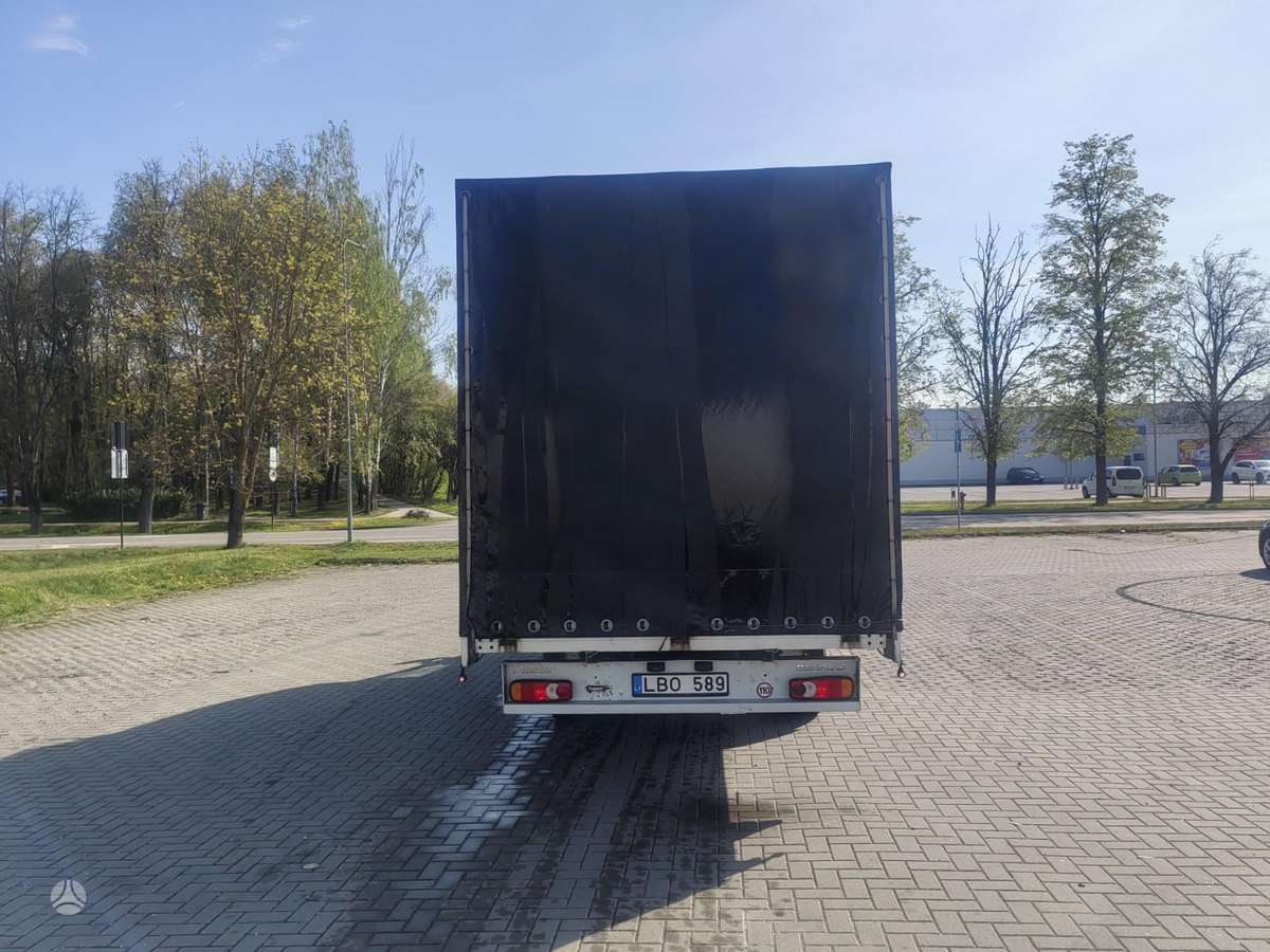 Renault Master, бортовые с тентом