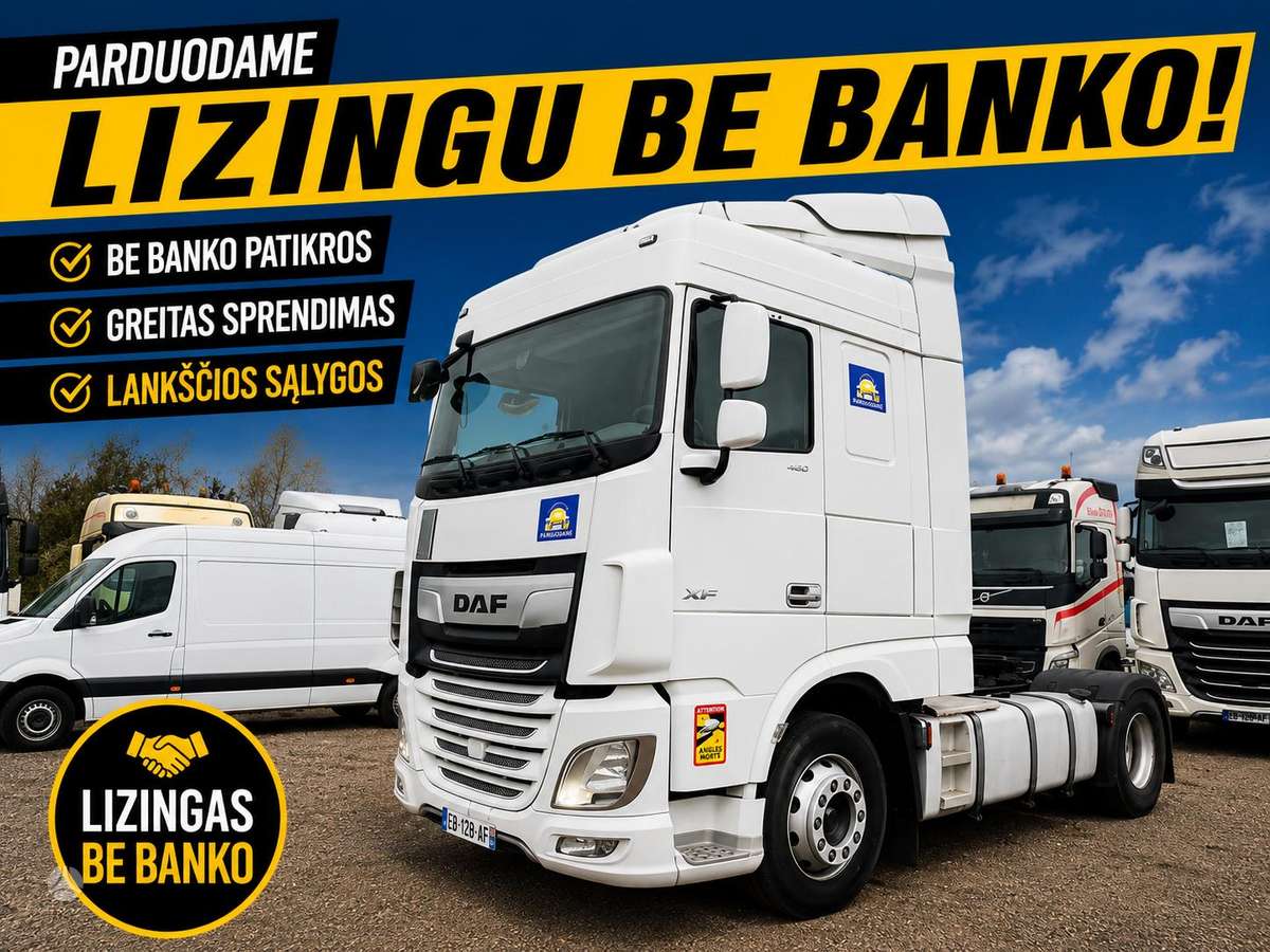 DAF XF 480 Space Cab, double sleeper