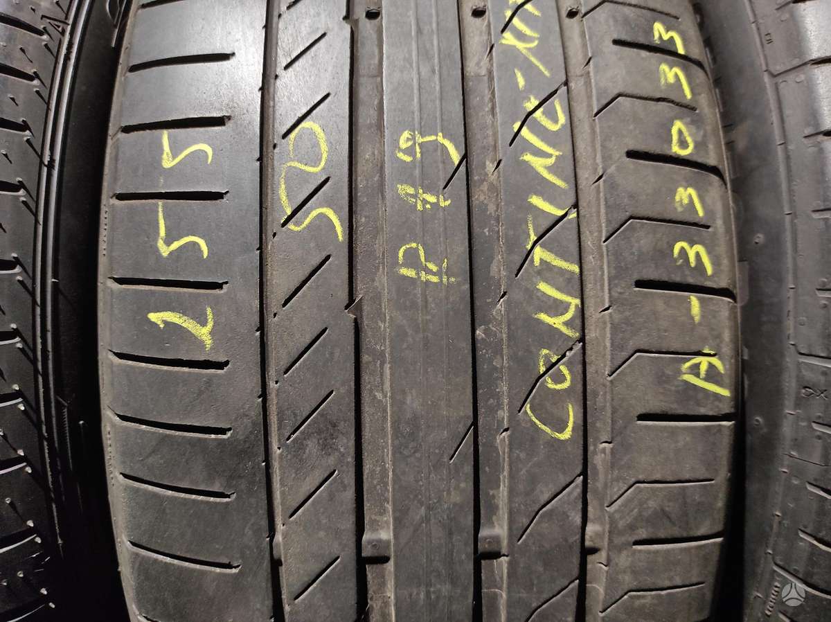 Continental, vasaras 255/50 R19