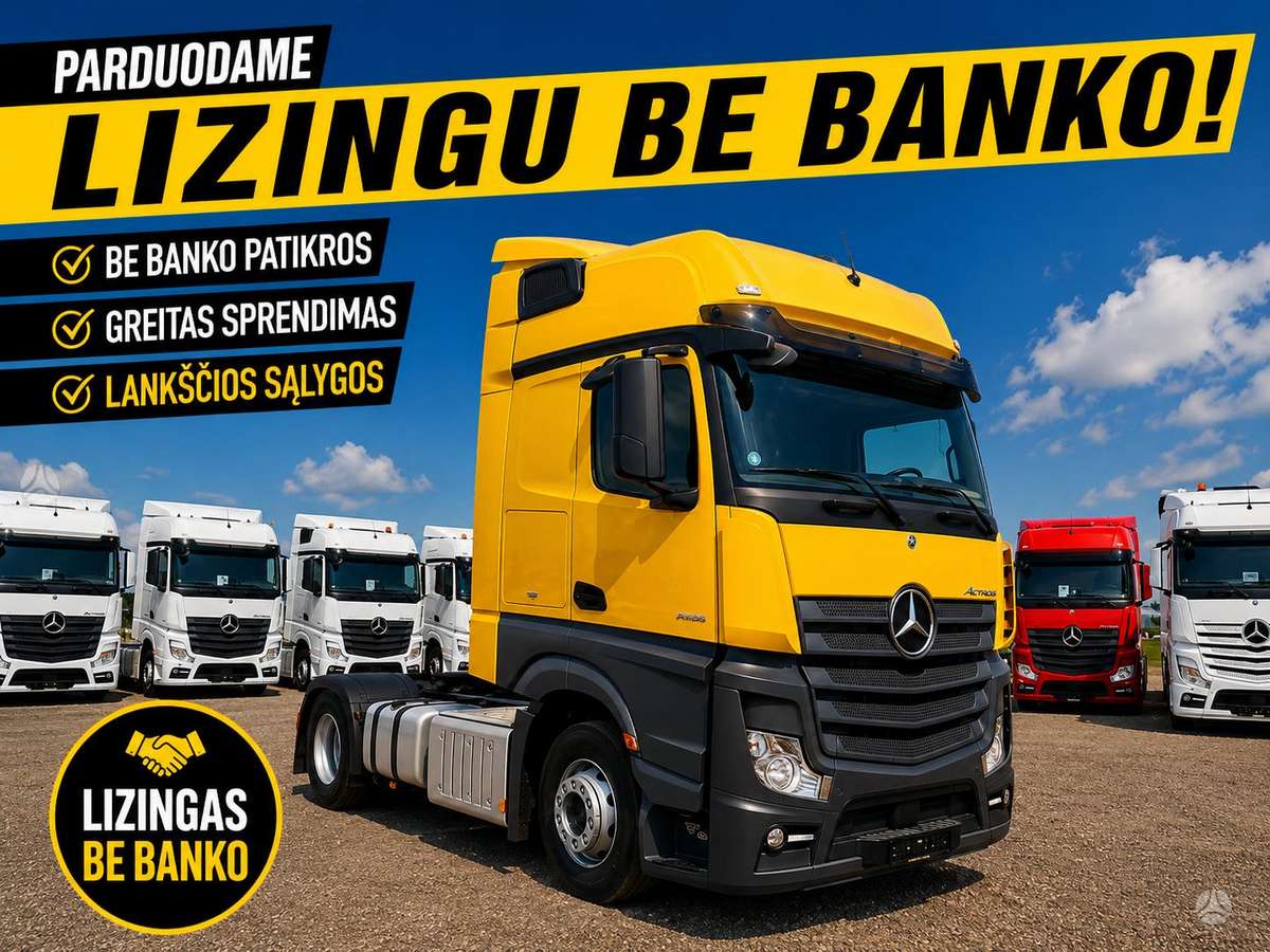 Mercedes-Benz 1842 Mega Giga Space Actros, double sleeper