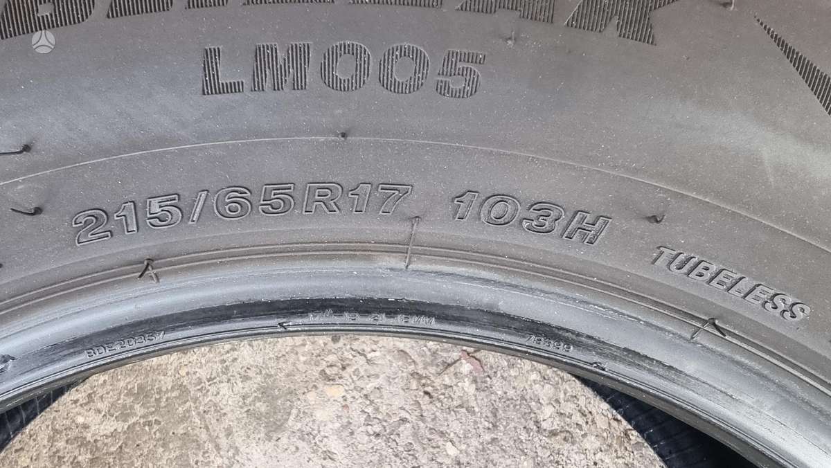 Bridgestone Blizzak LM 005, winter 215/65 R17