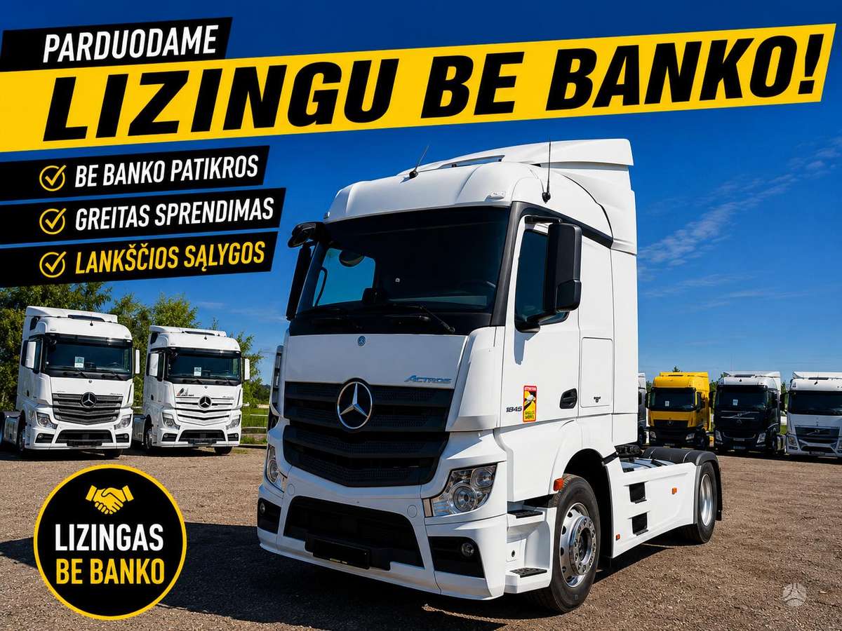 Mercedes-Benz 1842 Stream Space Actros, single sleeper