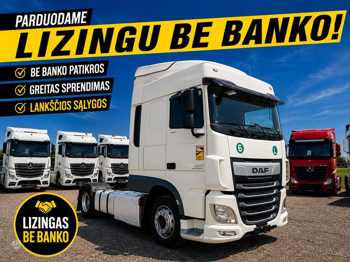 DAF XF 106.460 Mega Space Cab, double sleeper