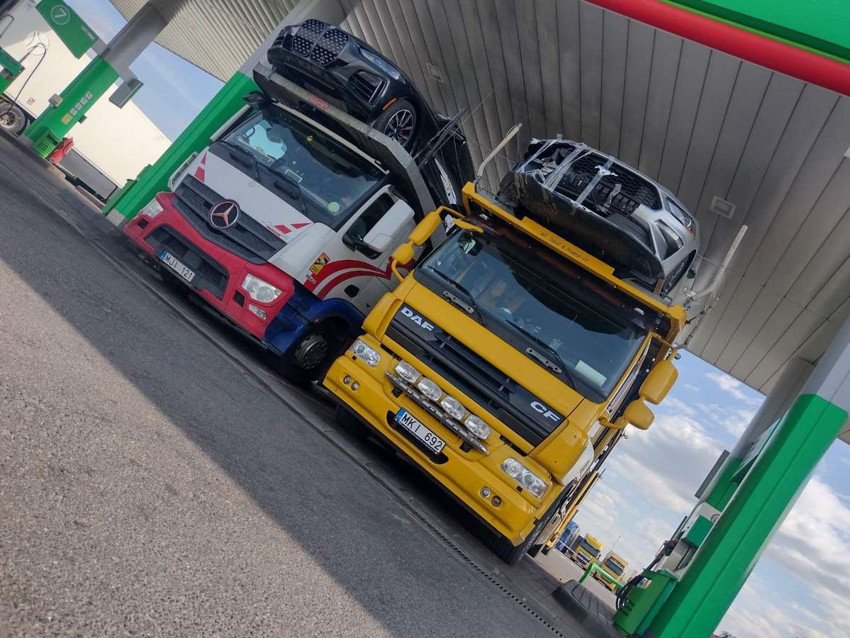 DAF CF360, auto transporters