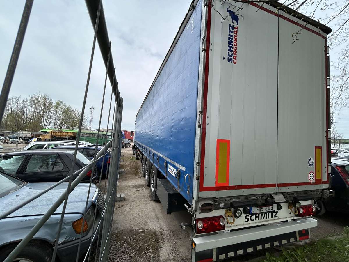 Schmitz Cargobull, užuolaidinės / tentinės