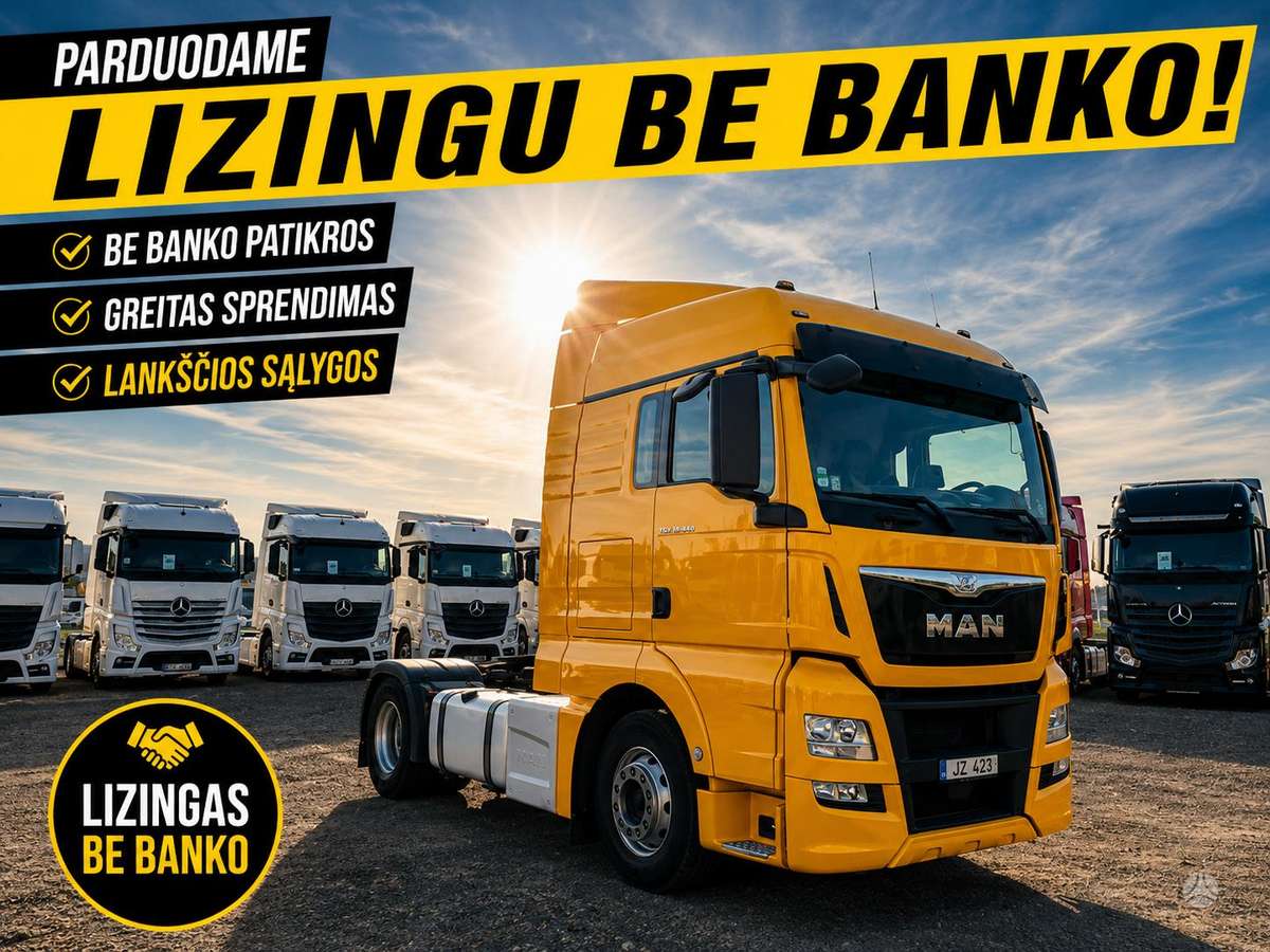 MAN TGX 18.440 XLX, single sleeper