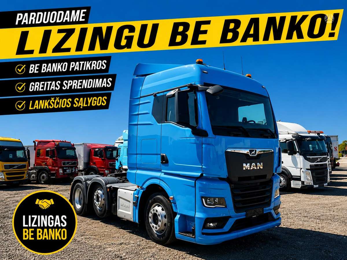 MAN TGX 26.470 ACC+, double sleeper