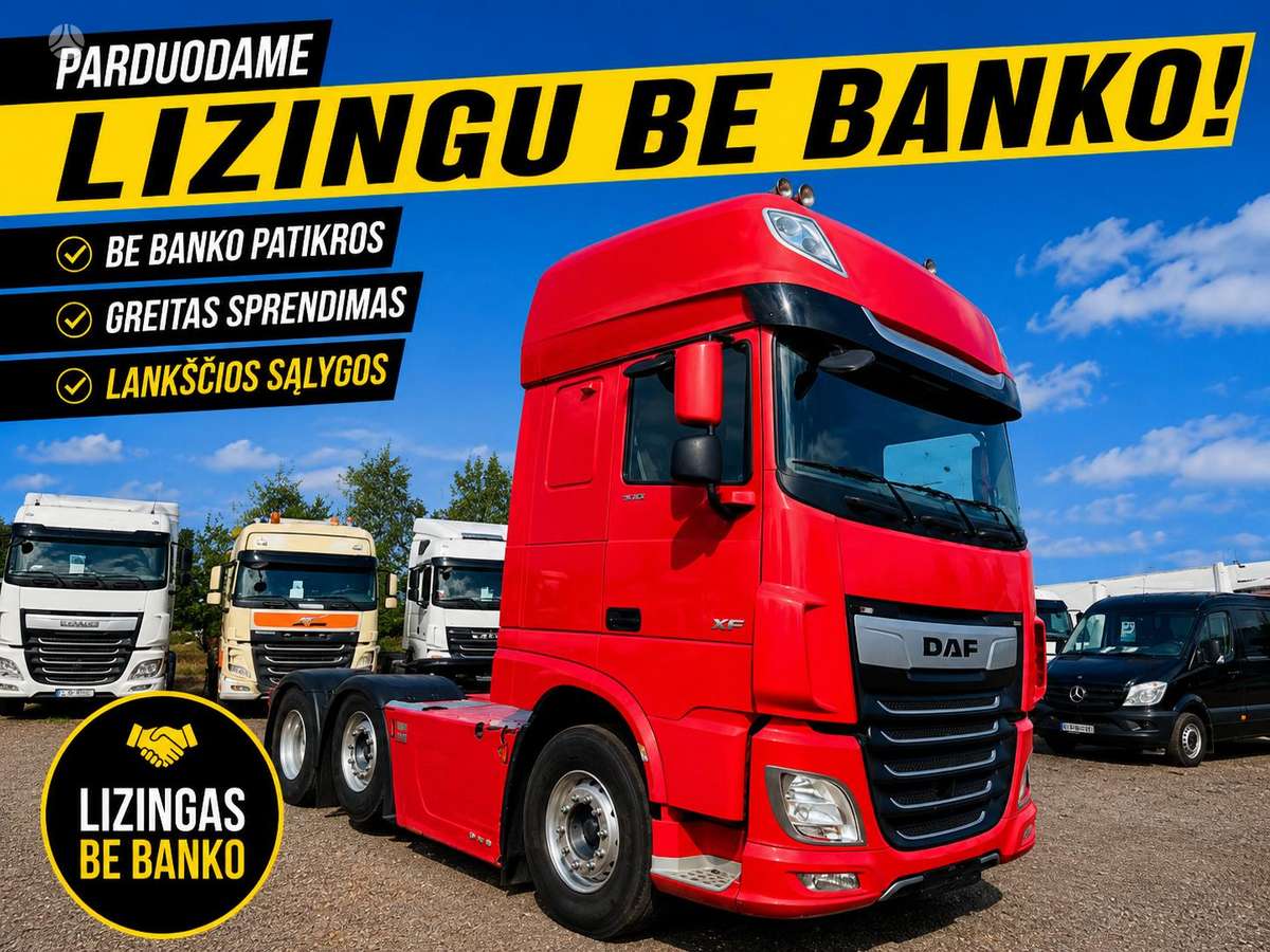 DAF XF 530 6x2 Super Space Cab su Hidra, double sleeper