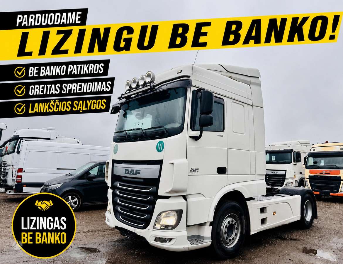 DAF XF 460 Space Cab, 2 miegamosios vietos