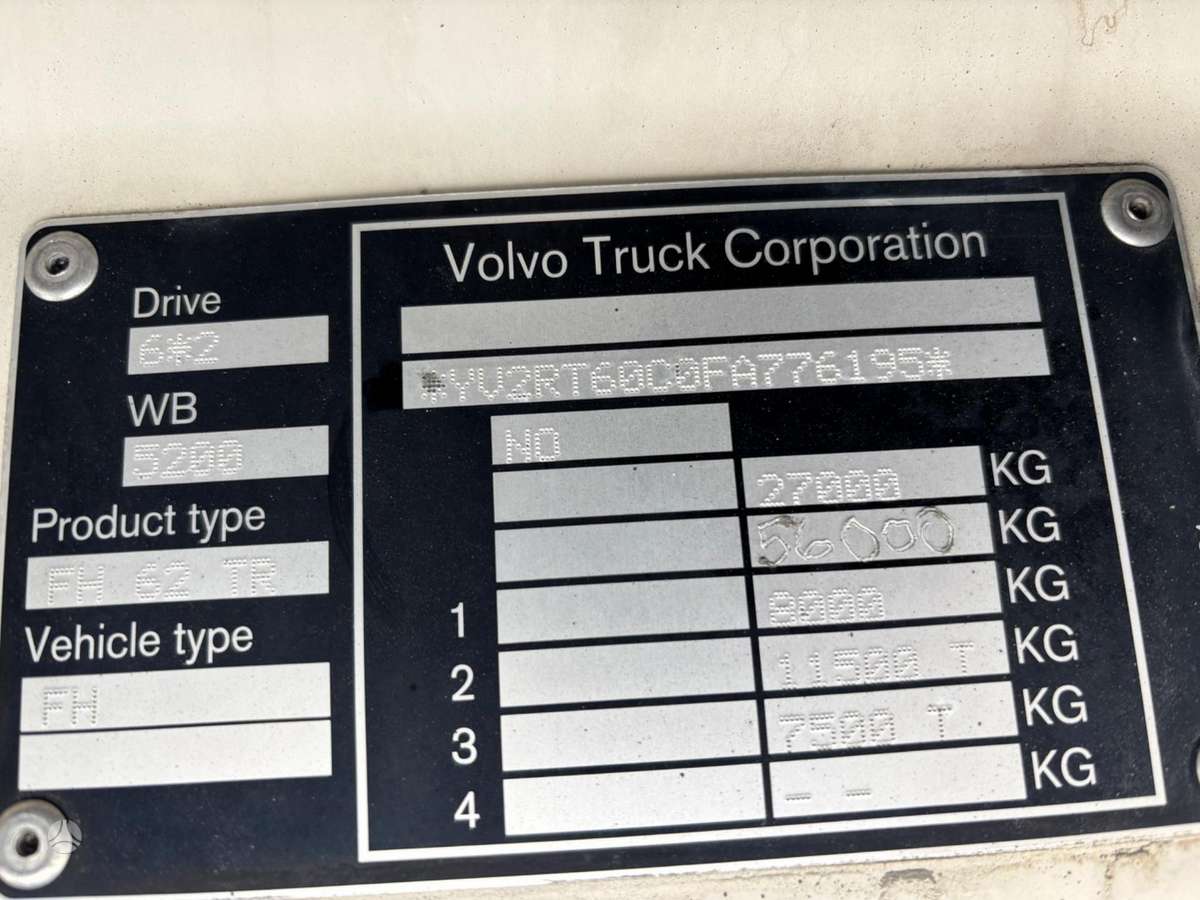 Volvo FH540, рефрижераторы