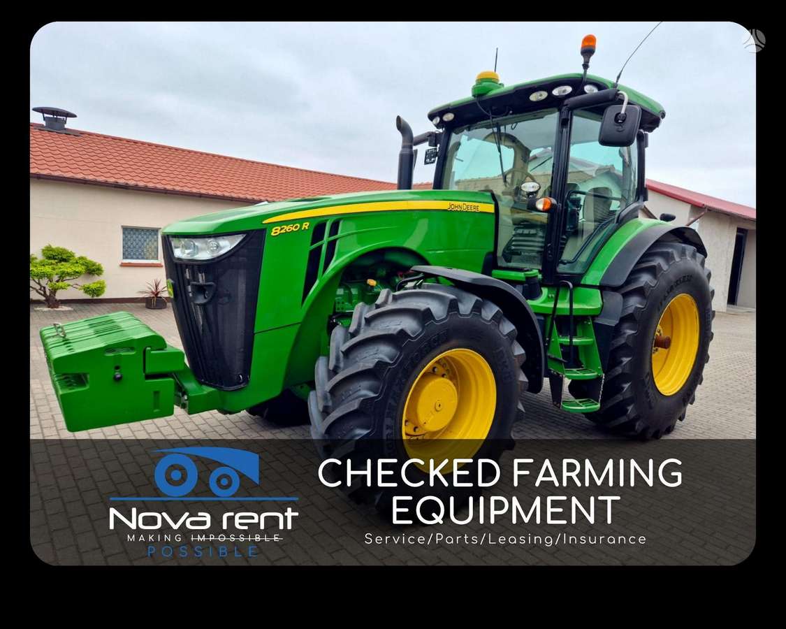 John Deere 8260R, traktori