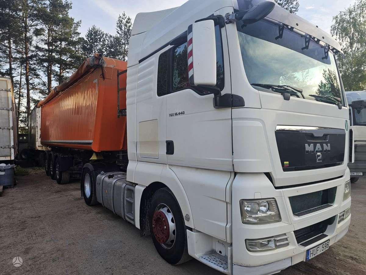 MAN TGX 18440  NUOMA, double sleeper