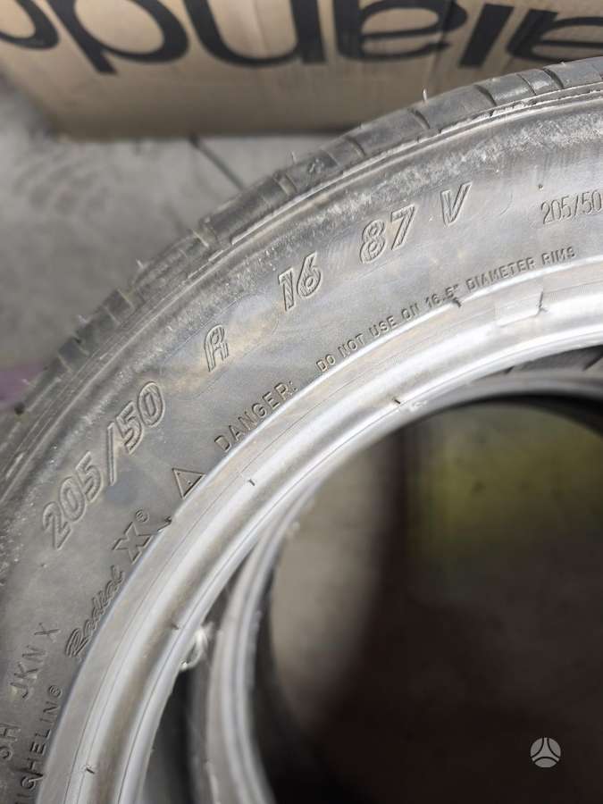 Michelin Pilot, vasarinės 205/50 R16