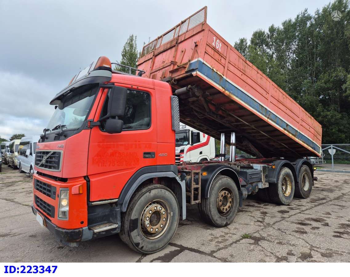 Volvo FM12 420HP 8X4 Manual, самосвалы
