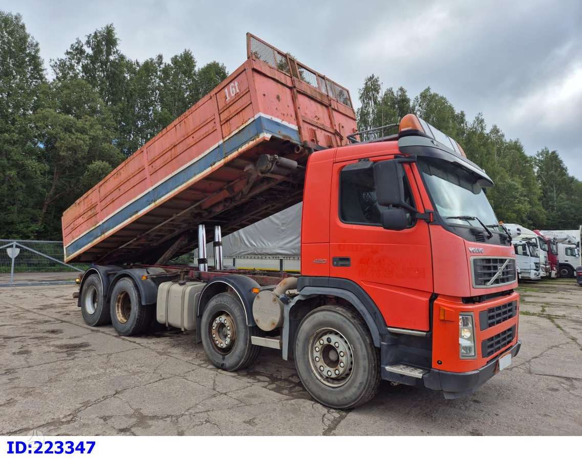 Volvo FM12 420HP 8X4 Manual, самосвалы