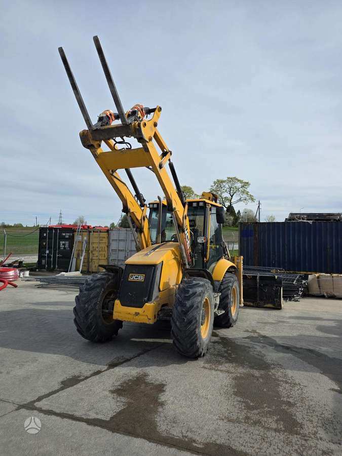 JCB 4CX Plius, ekskavatoriniai krautuvai