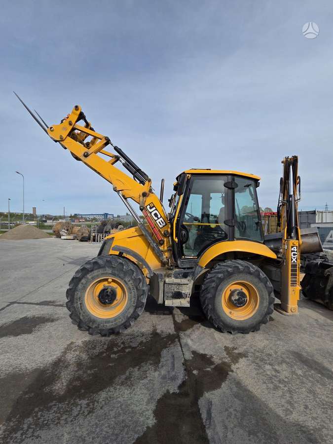 JCB 4CX Plius, ekskavatoriniai krautuvai