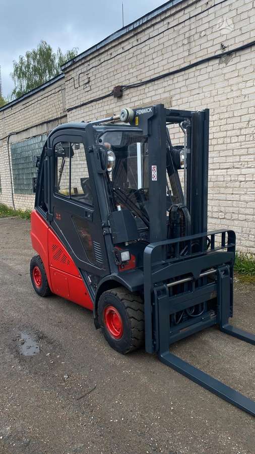 Linde H25T, šakiniai krautuvai