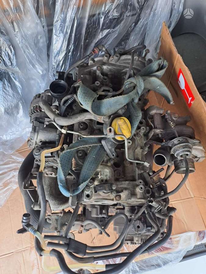 Renault Trafic variklio detalės