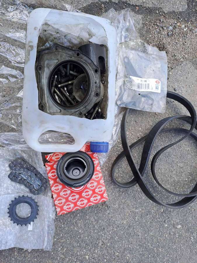Renault Trafic, M9R782, variklio detalės