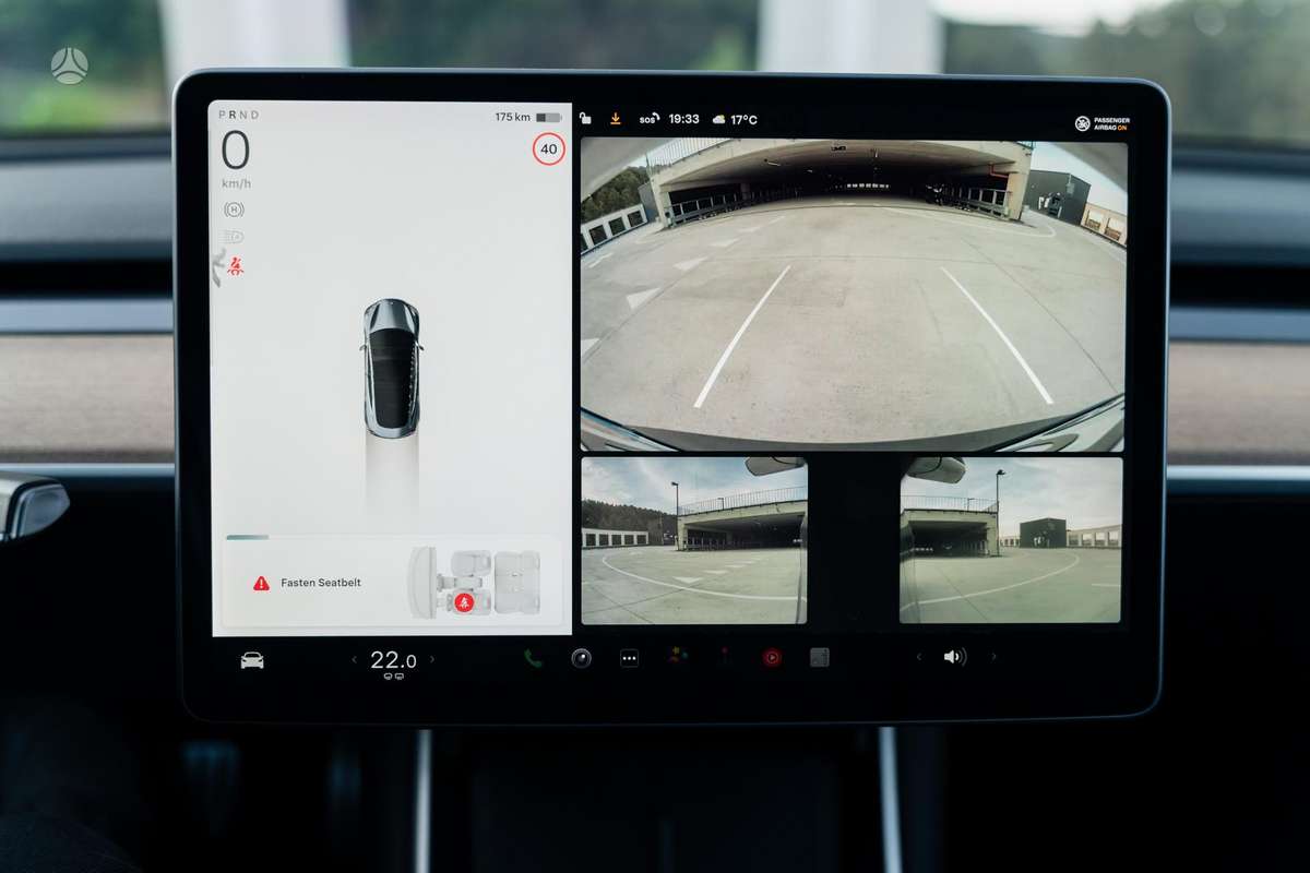 Tesla Model 3, 75 kWh, sedanas