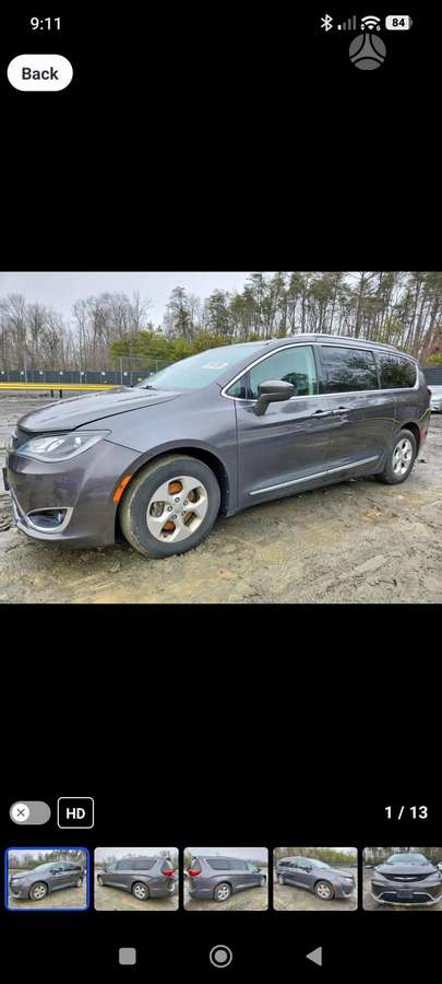 Chrysler Pacifica Spalva pau