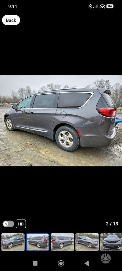 Chrysler Pacifica Spalva pau