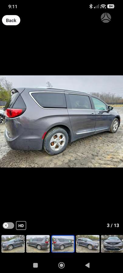 Chrysler Pacifica Spalva pau