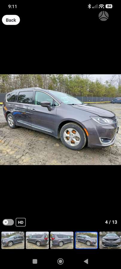 Chrysler Pacifica Spalva pau