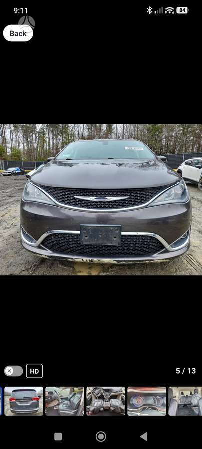 Chrysler Pacifica Spalva pau